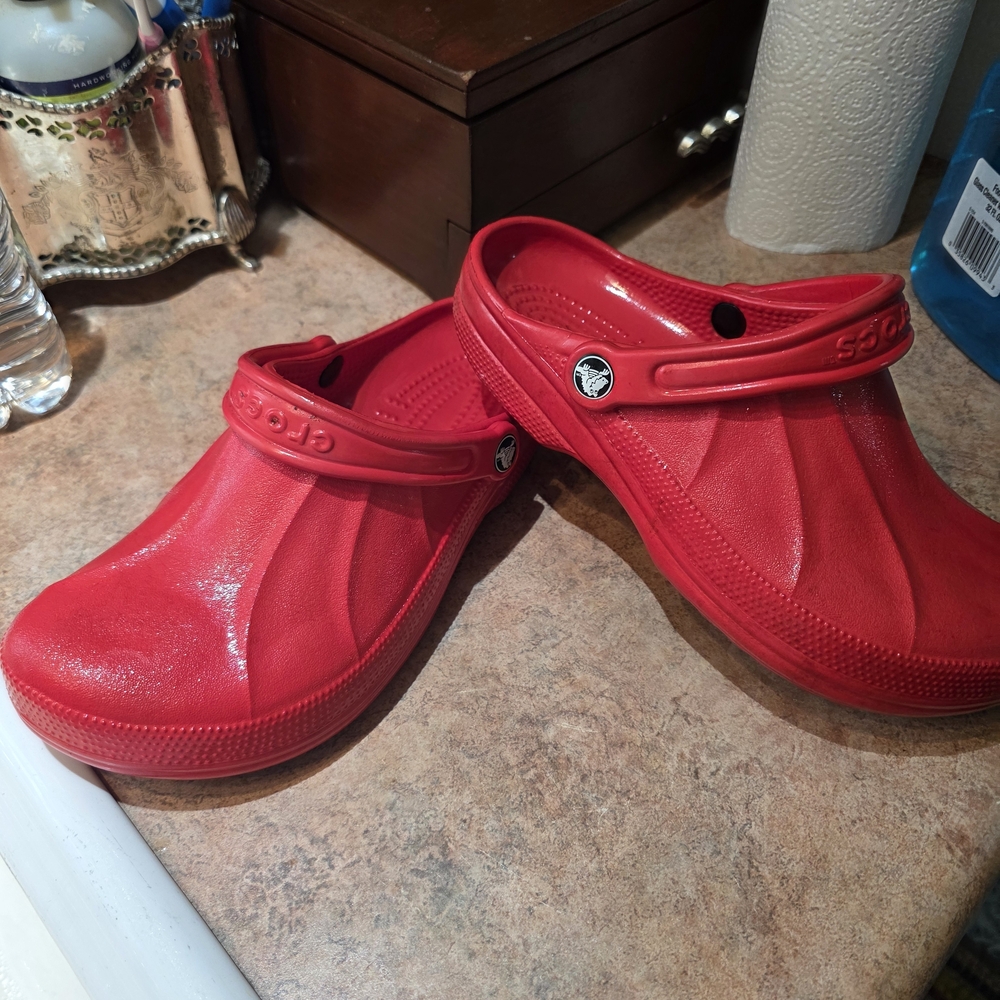 Crocs Red Clogs